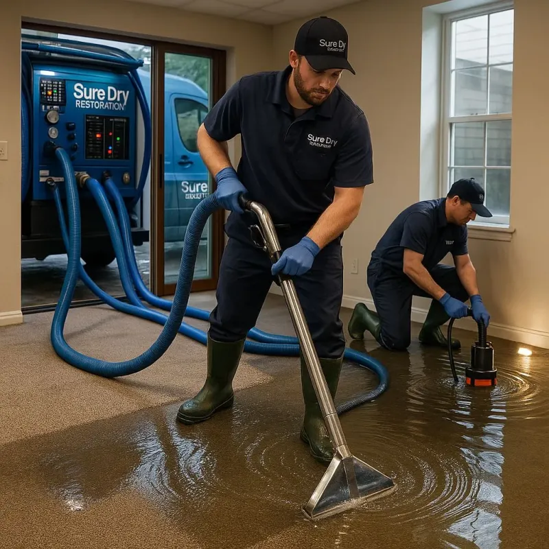 Water Extraction and Removal process in North Miami Beach, FL